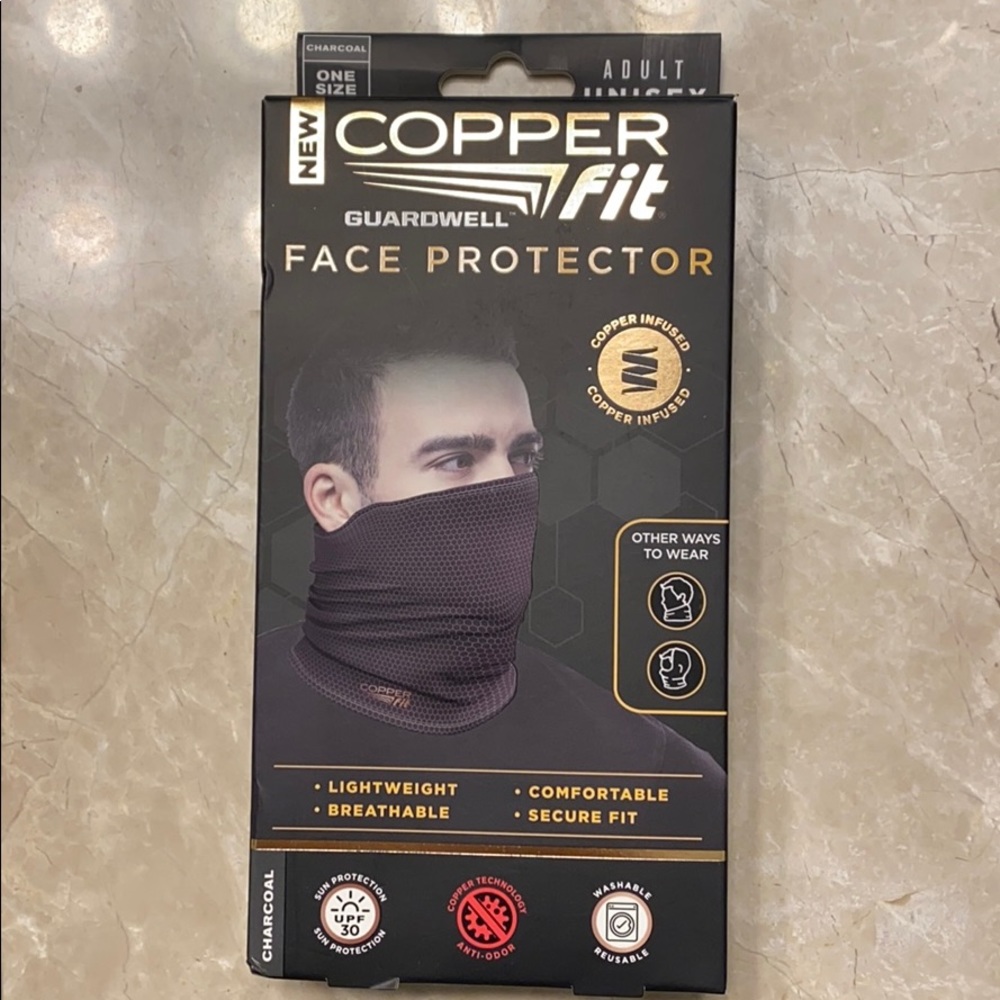 New Copper Fit Face Protector.
